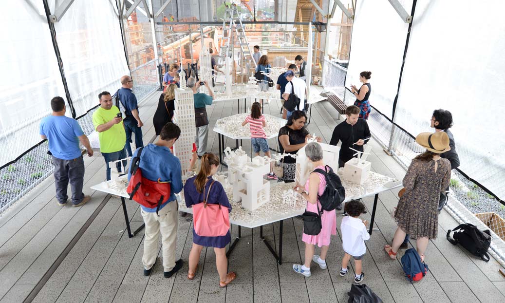 Photo of the Collectivity Project on the High Line
