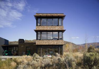 Walden House - Edwards, CO - Exterior photo of building - Selldorf Architects