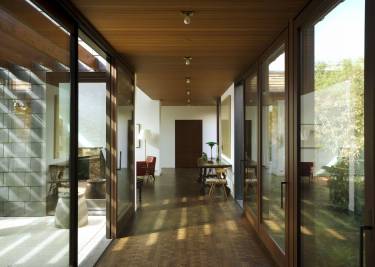 Walden House - Edwards, CO - Interior photo of hallway - Selldorf Architects