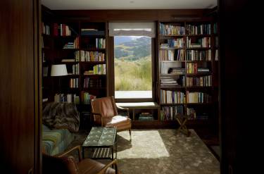 Walden House - Edwards, CO - Interior photo of study - Selldorf Architects