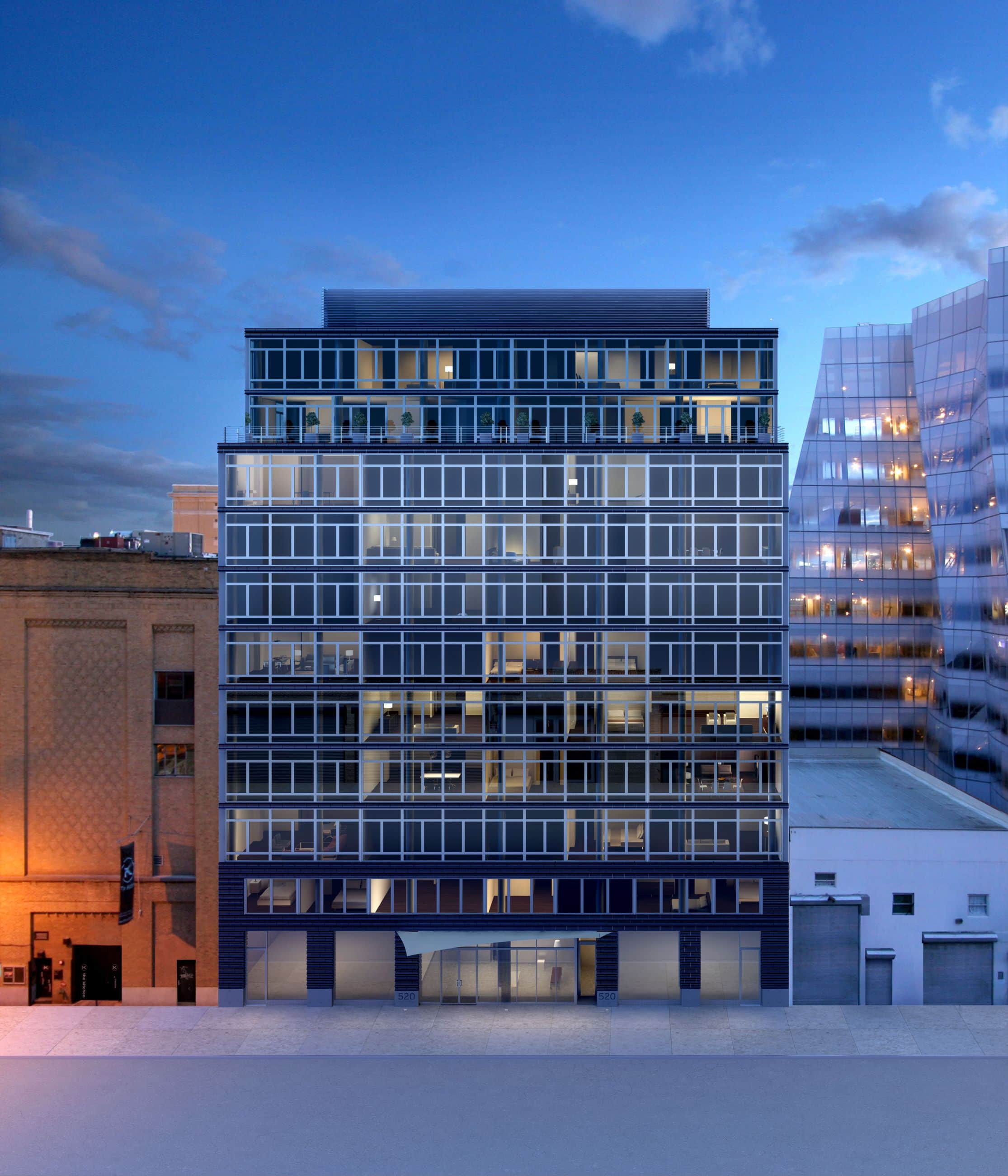 520 West Chelsea - New York - Exterior Building Front - Selldorf Architects