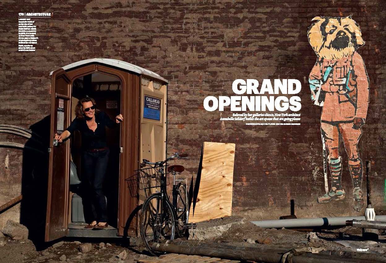 Wallpaper Magazine Article - Grand Openings - Title Page Image