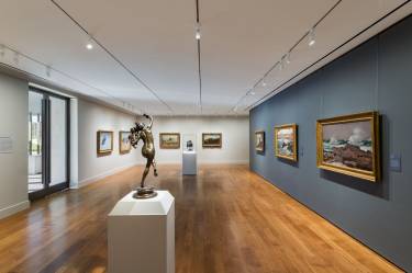 Clark Art Institute - Williamstown - Interior photo of gallery space - Selldorf Architects
