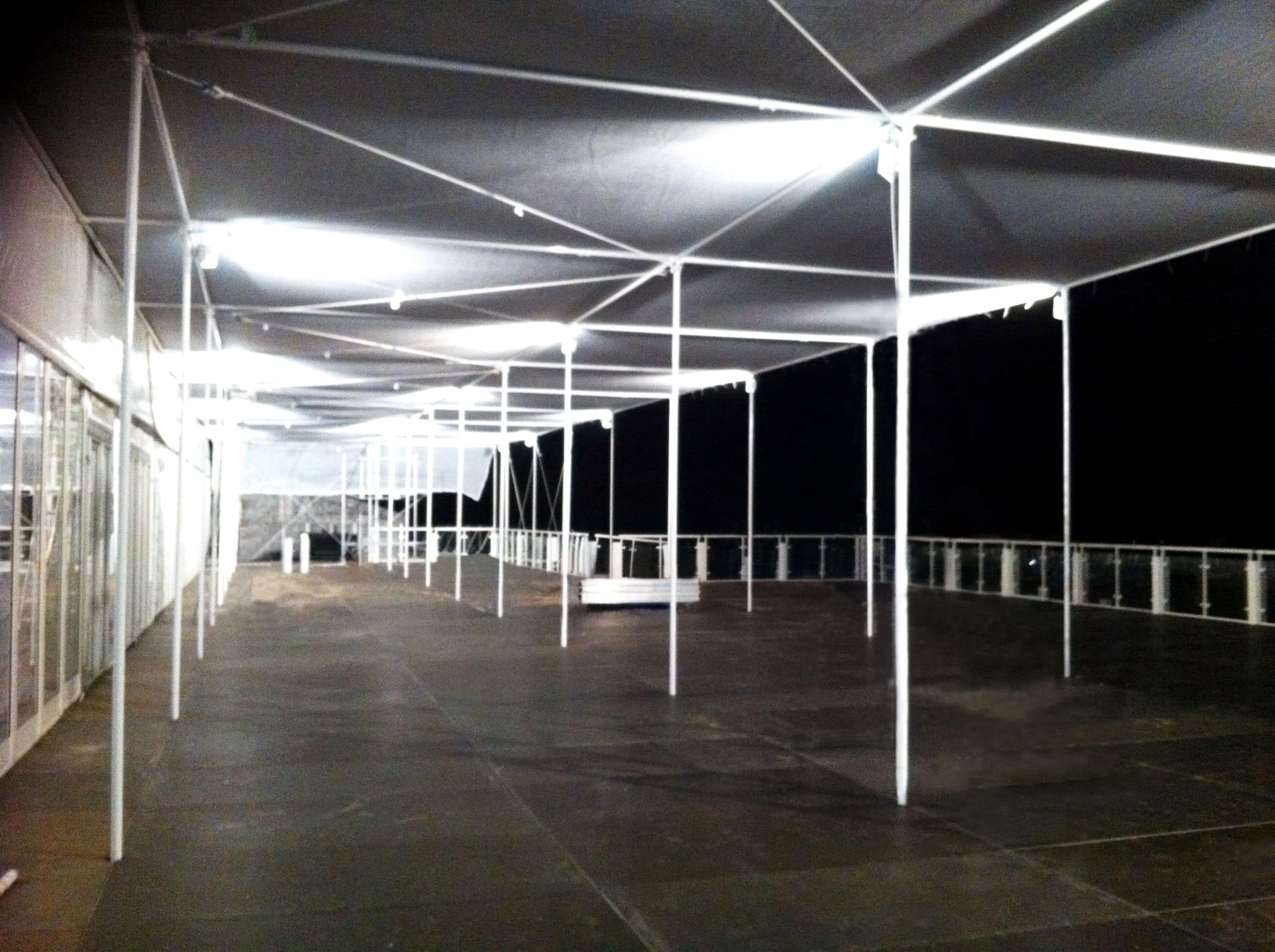 Frieze Masters - London - Exterior Night Entry - Selldorf Architects