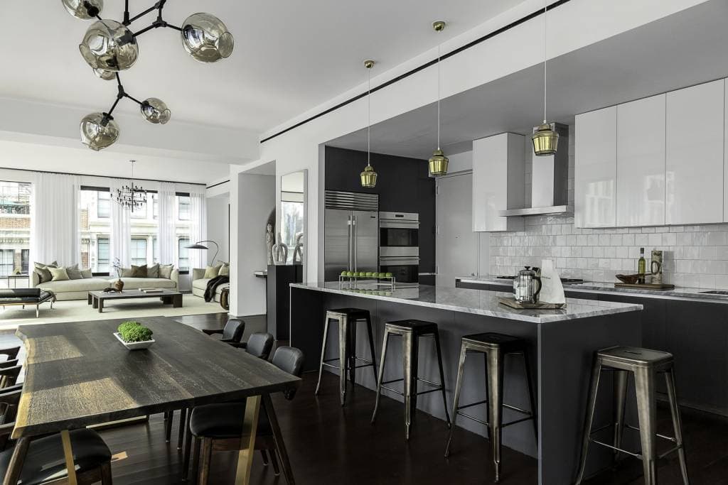 10 Bond Street - New York - Interior Kitchen - Selldorf Architects