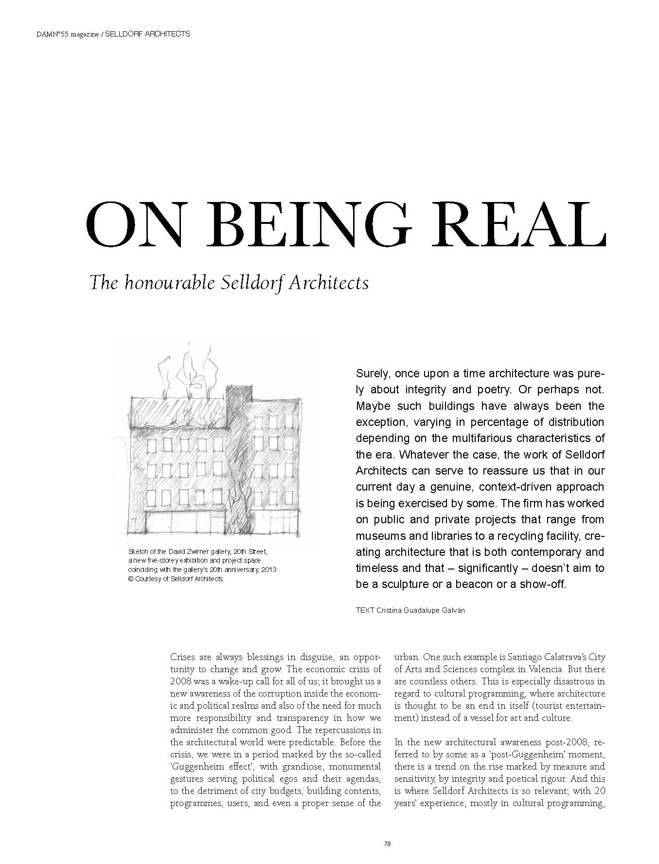 DAMn, Selldorf Architects