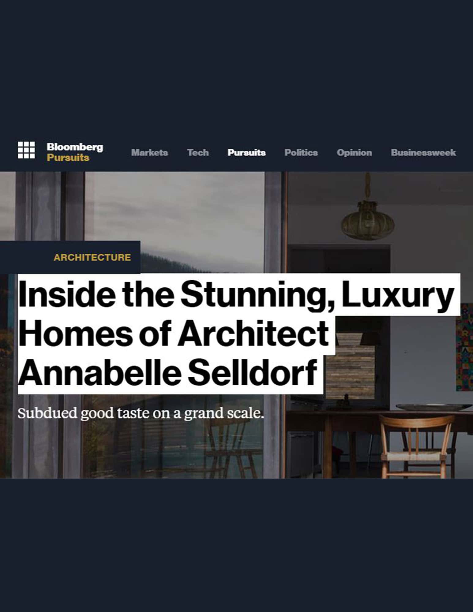 Bloomberg, Selldorf Architects