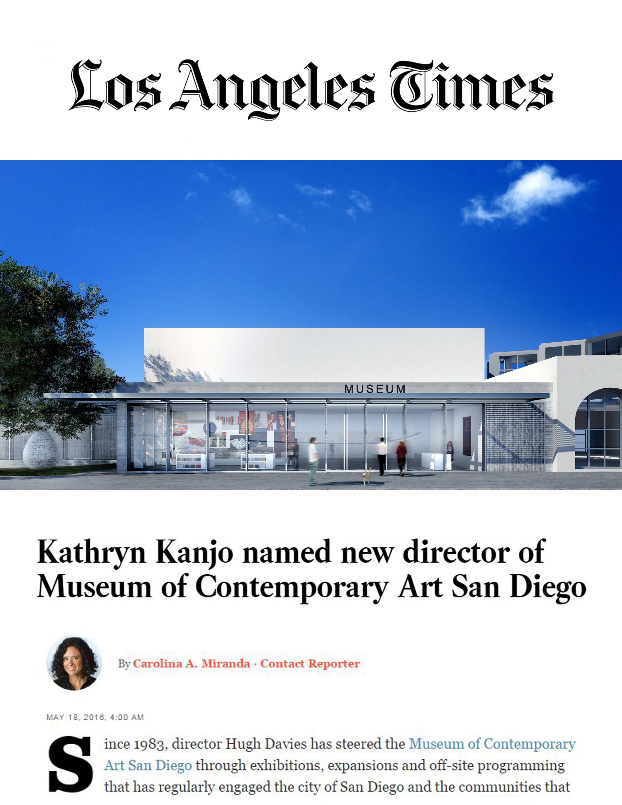 La TImes, MCASD, Selldorf Architects