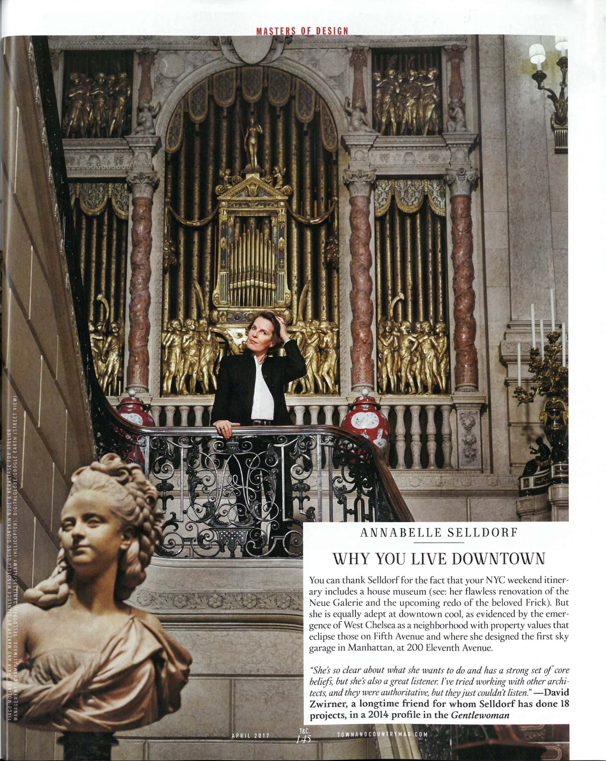 Town & Country, Masters of Design, Annabelle Selldorf