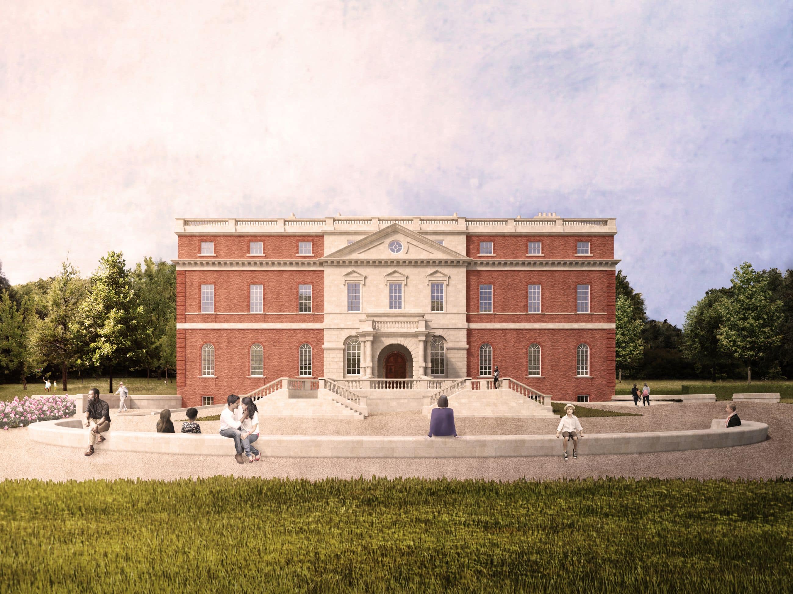 Clandon Park International Design Competition Final Concept - Selldorf Architects