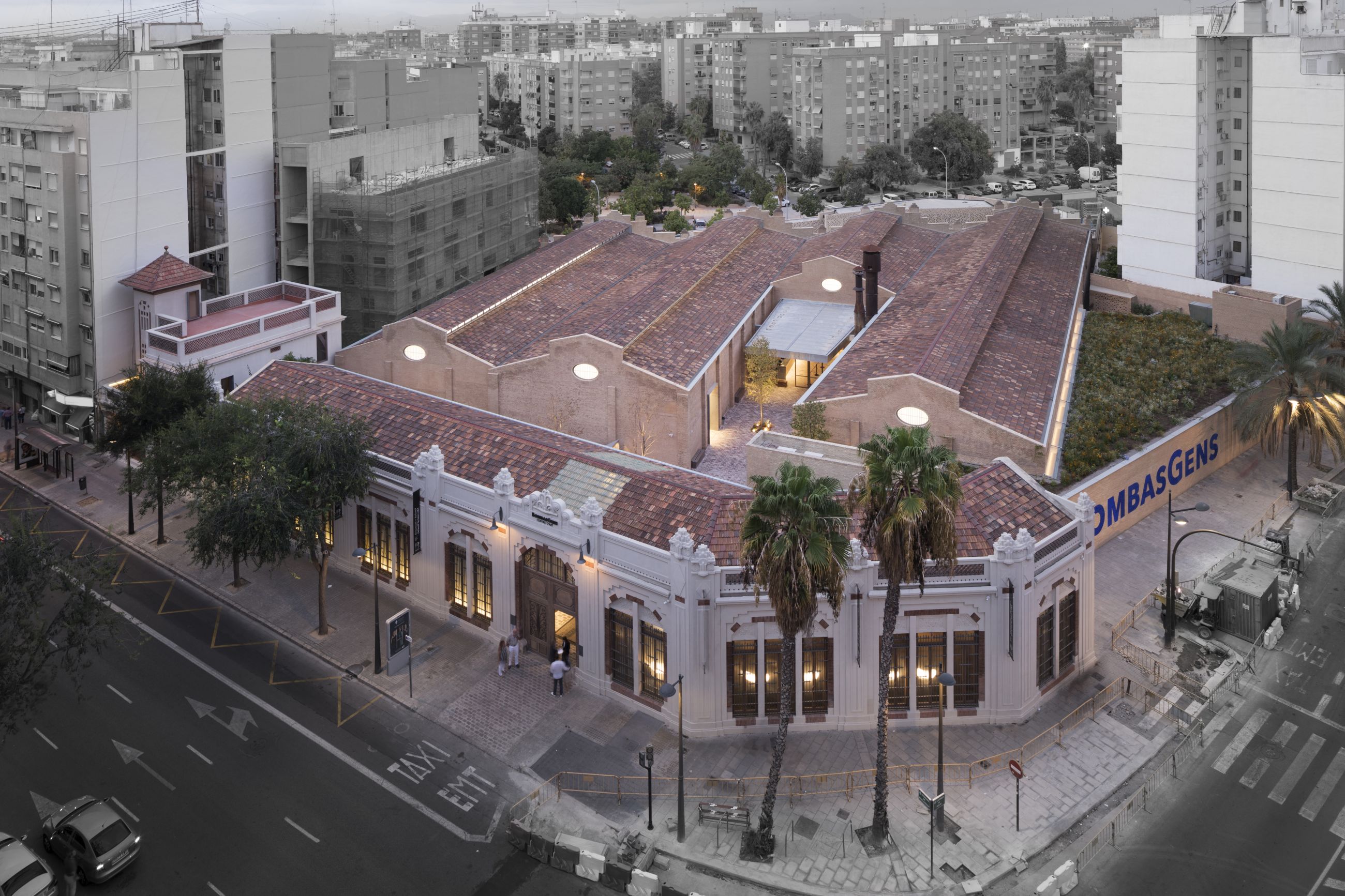 Bombas Gens - Exterior Aerial View - Selldorf Architects - New York