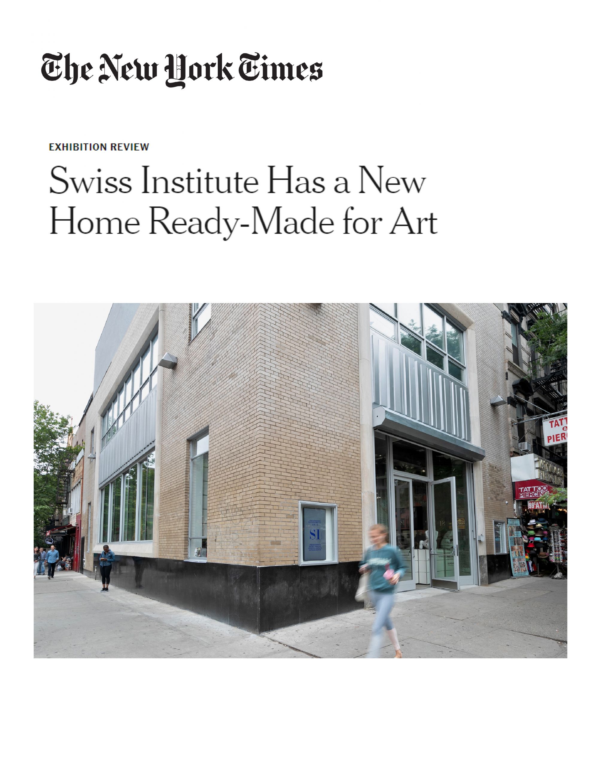 nyt swiss institute 01