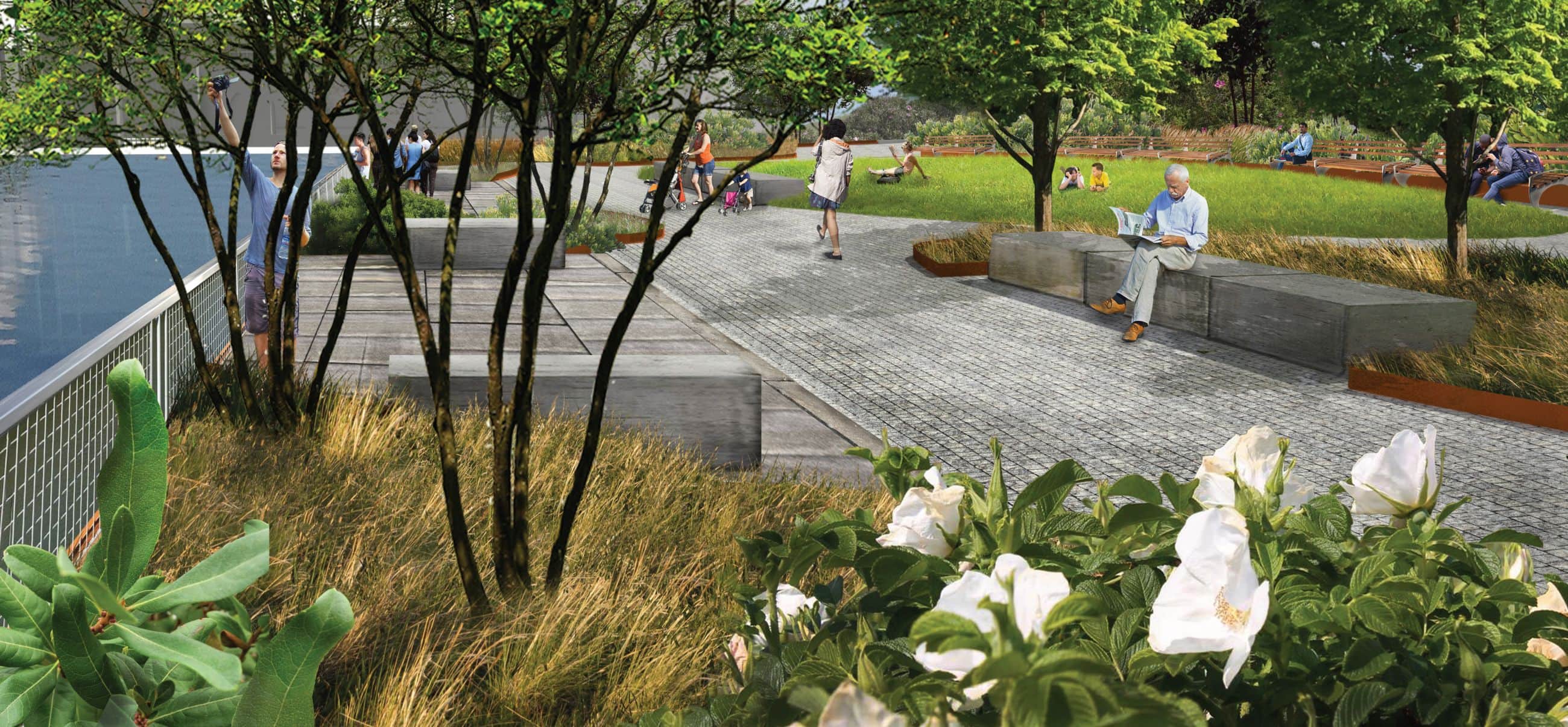 Gowanus CSO Facility Red Hook - New York - Canal Esplanade - Selldorf Architects