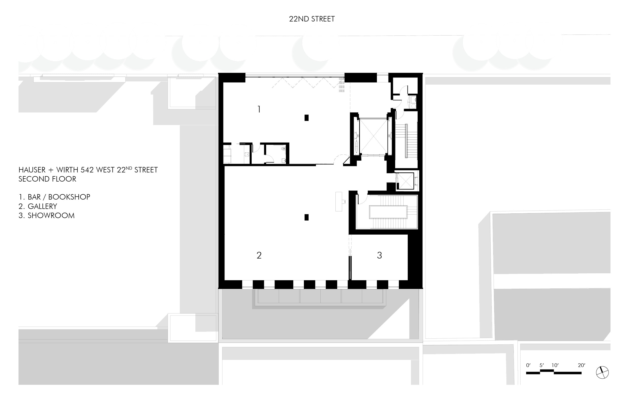 542 West 22nd Street Hauser & Wirth - Presentation Plans -Selldorf Architects