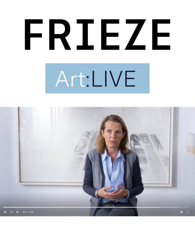 frieze art live annabelle selldorf
