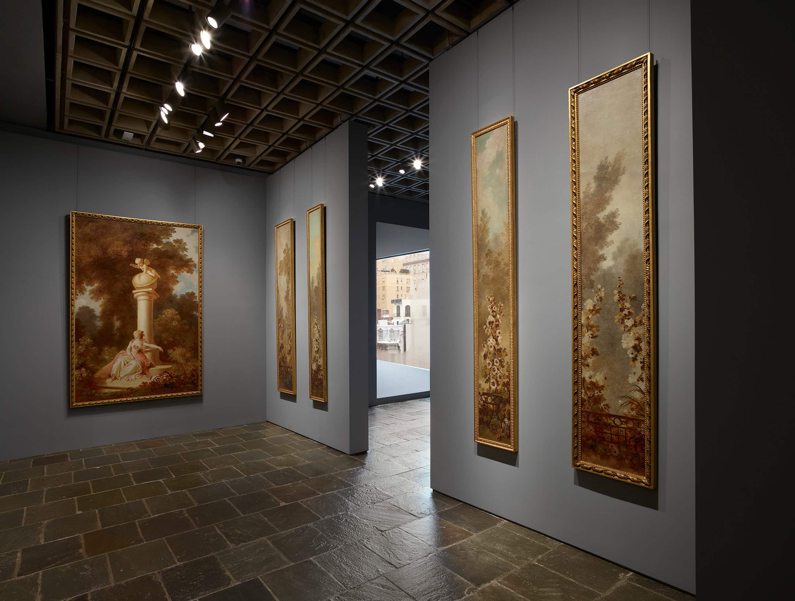 Frick Madison - Fragonard Hollyhocks - Selldorf Architects