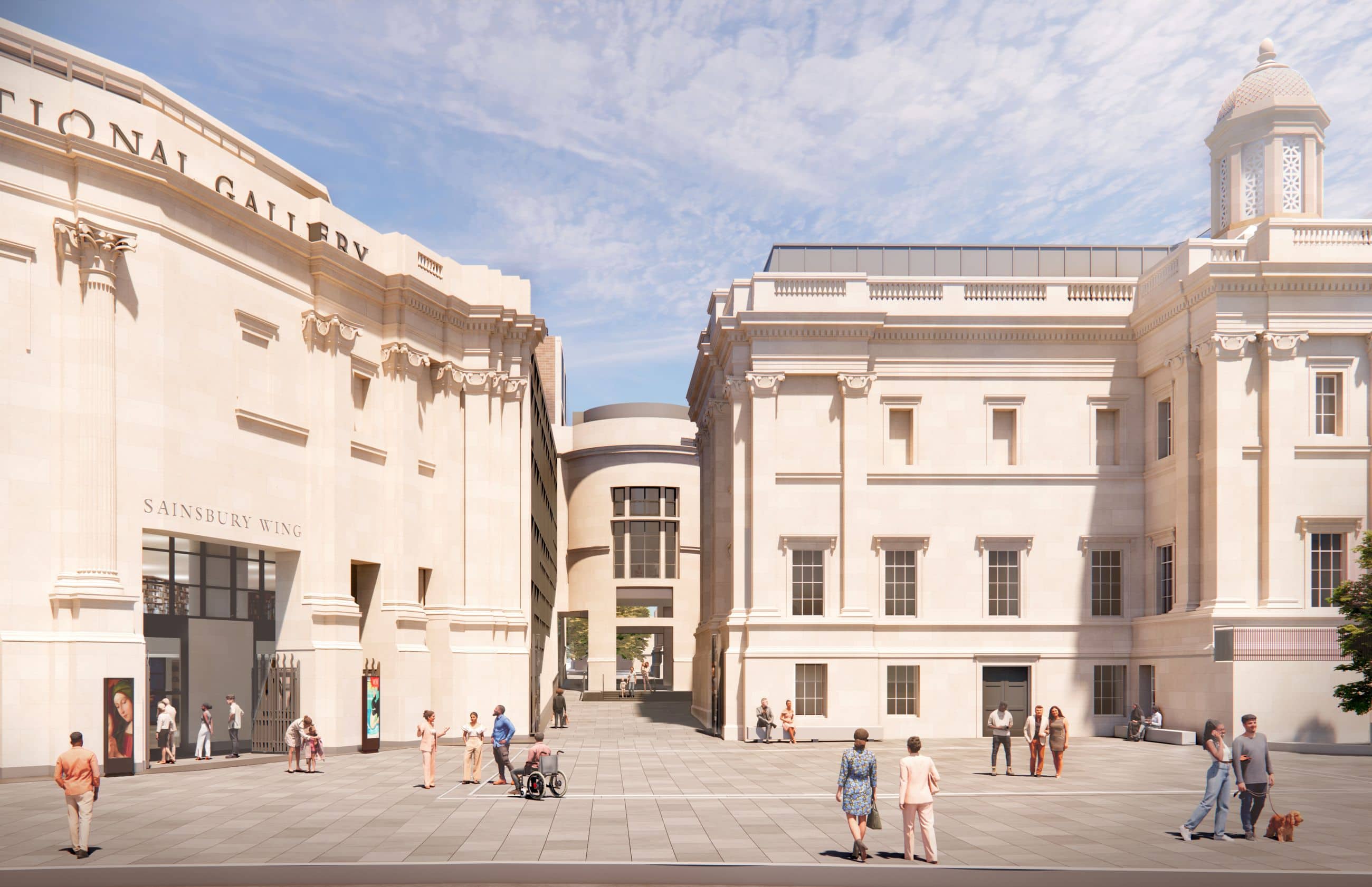 National Gallery London - Exterior - Selldorf Architects
