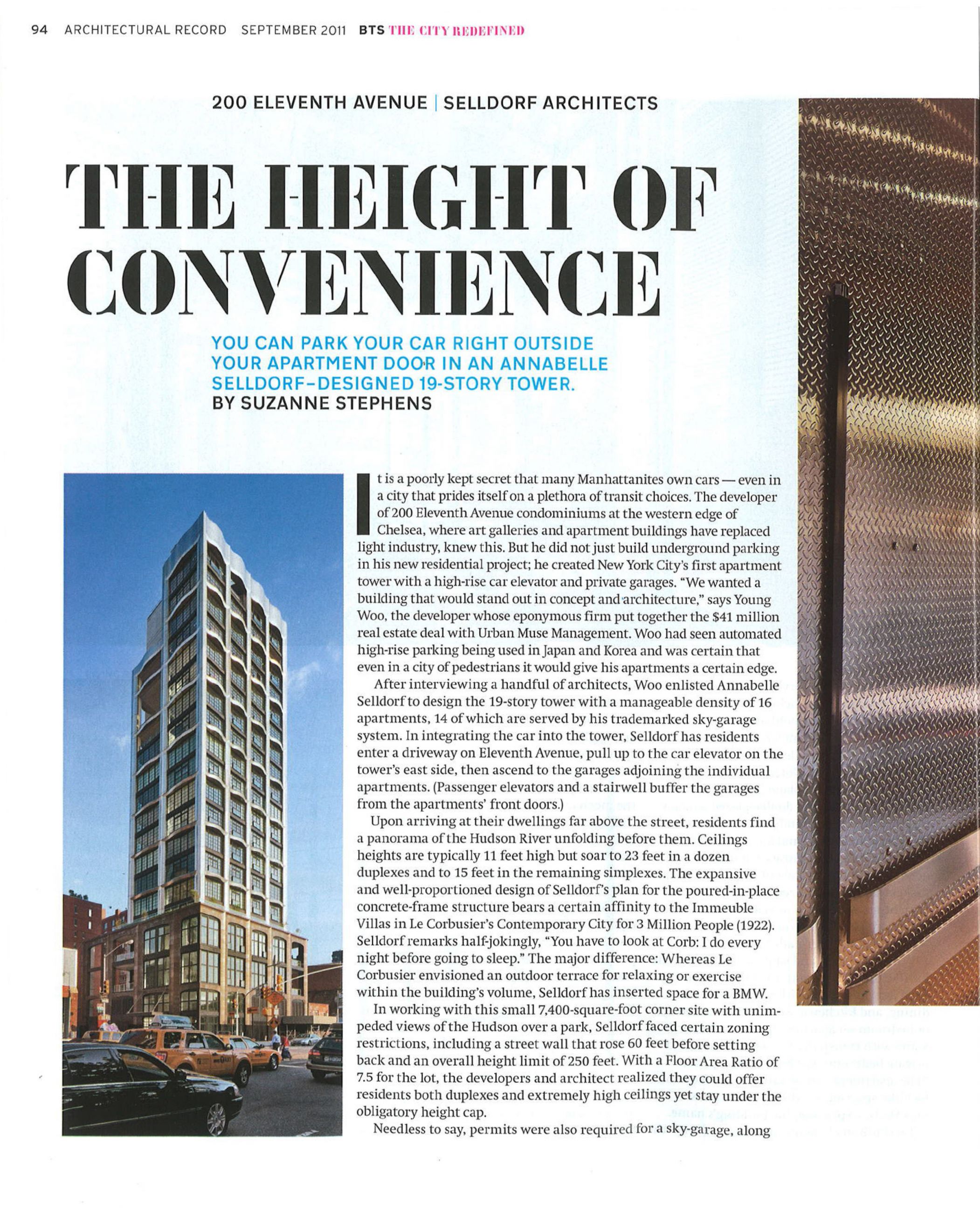 9 11 Architectural Record