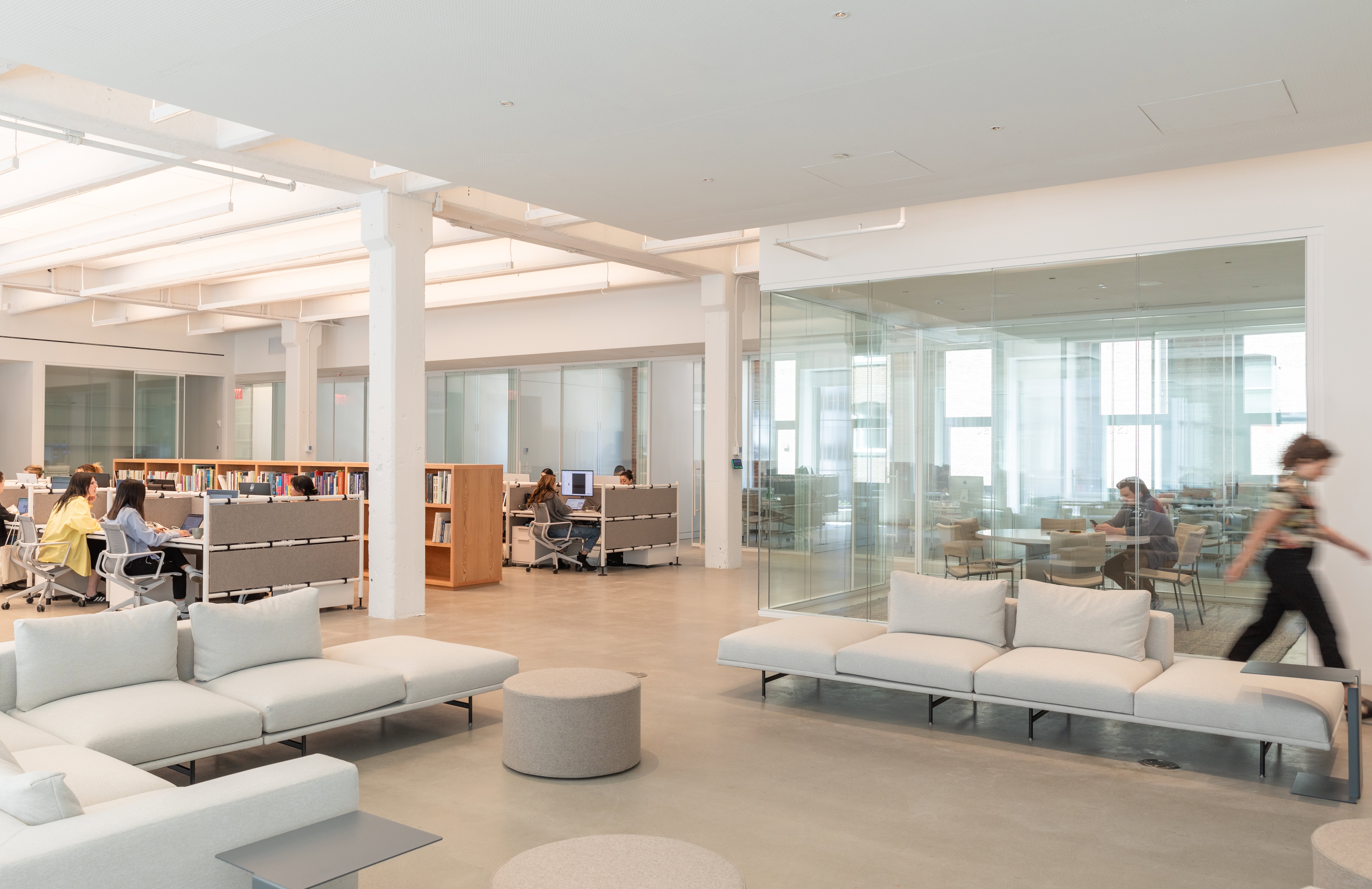 David Zwirner Headquarters - Office Lounge - Selldorf -Architects
