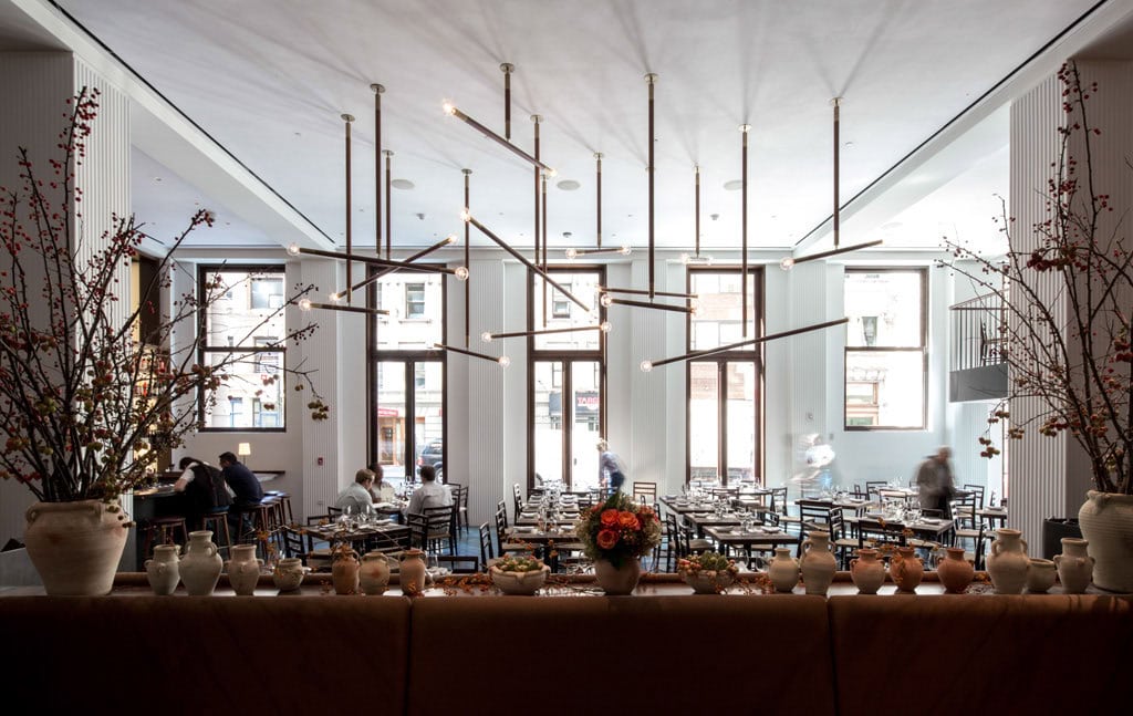Martha Washington Hotel and Marta - New York - Interior photo of restaurant - Selldorf Architects