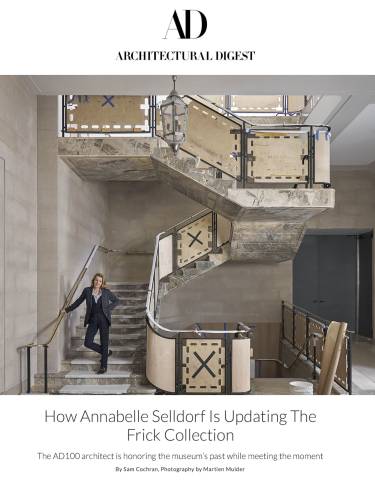 Architectural Digest-Frick Collection-Press