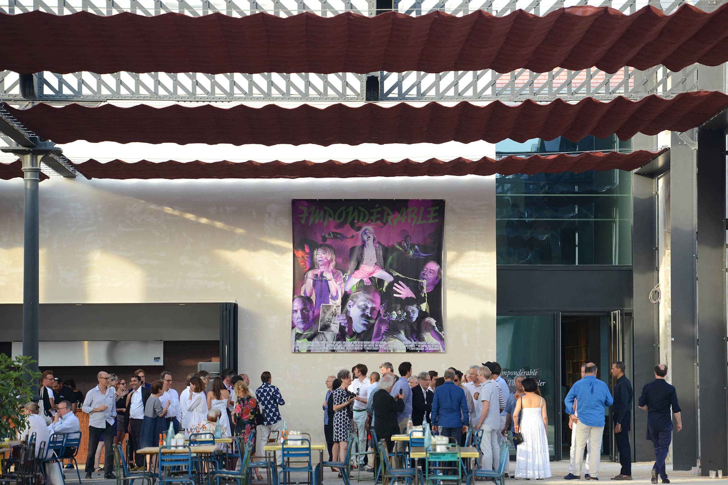 Luma Arles - Arles France - Entrance and crowd - Selldorf Architects