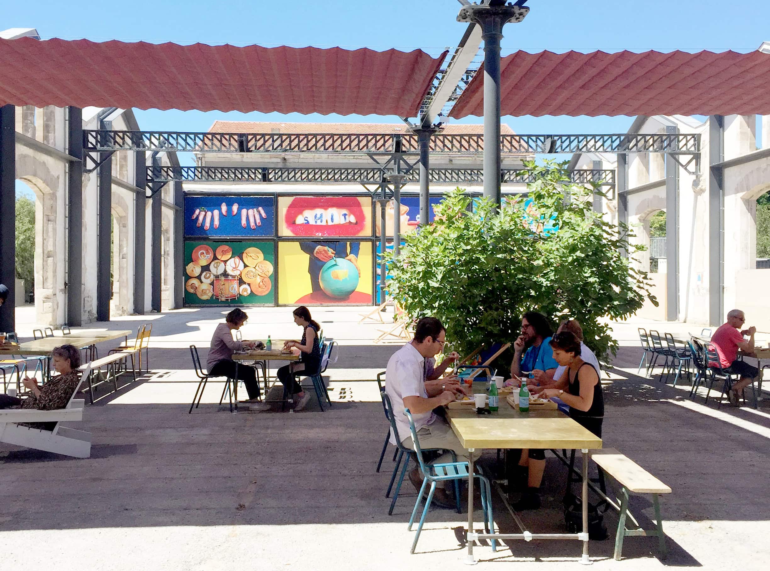 Luma Arles - Arles France - Exterior Terrace - Selldorf Architects