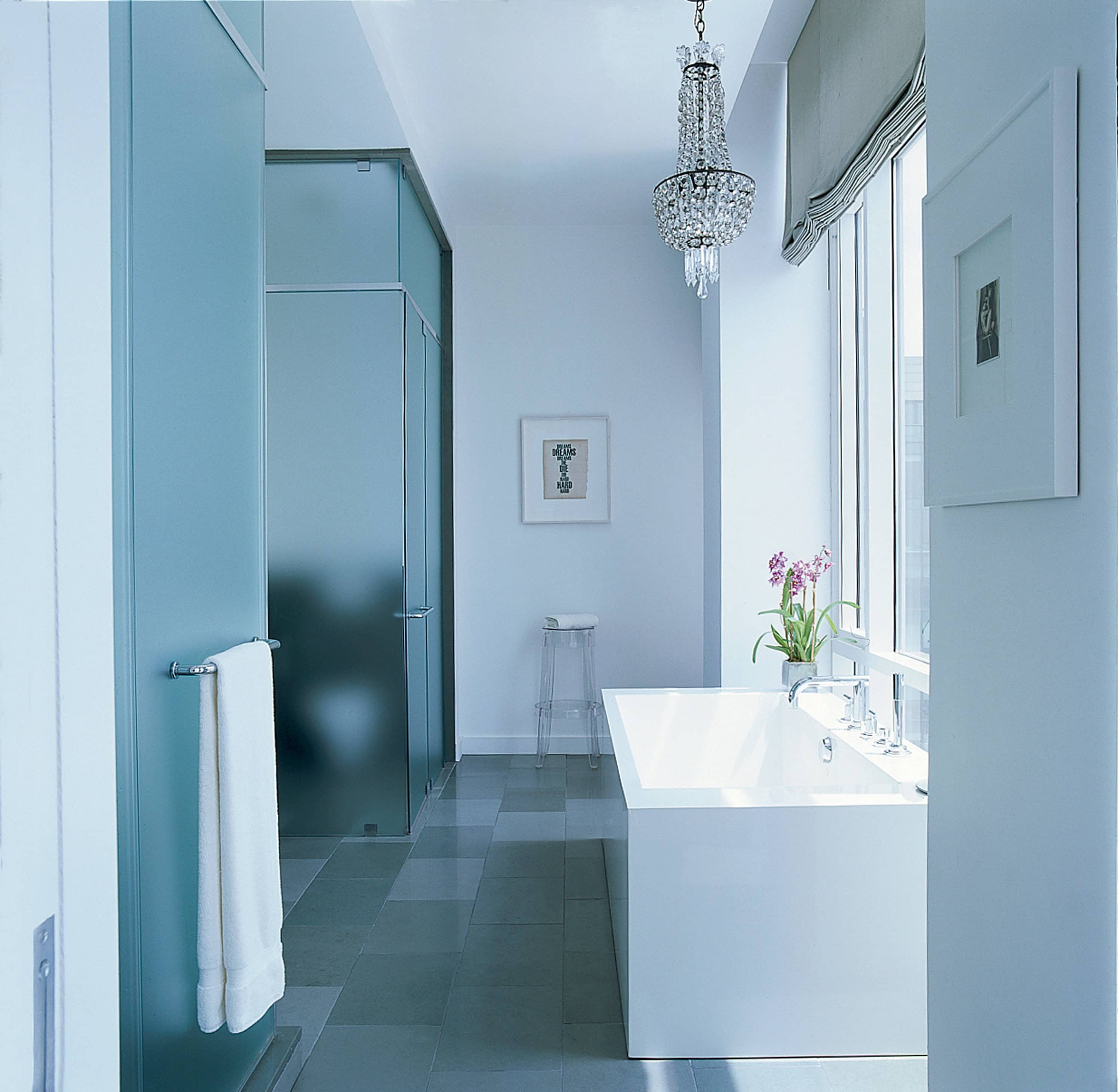 Urban Glass House - New York - Bathroom - Selldorf Architects