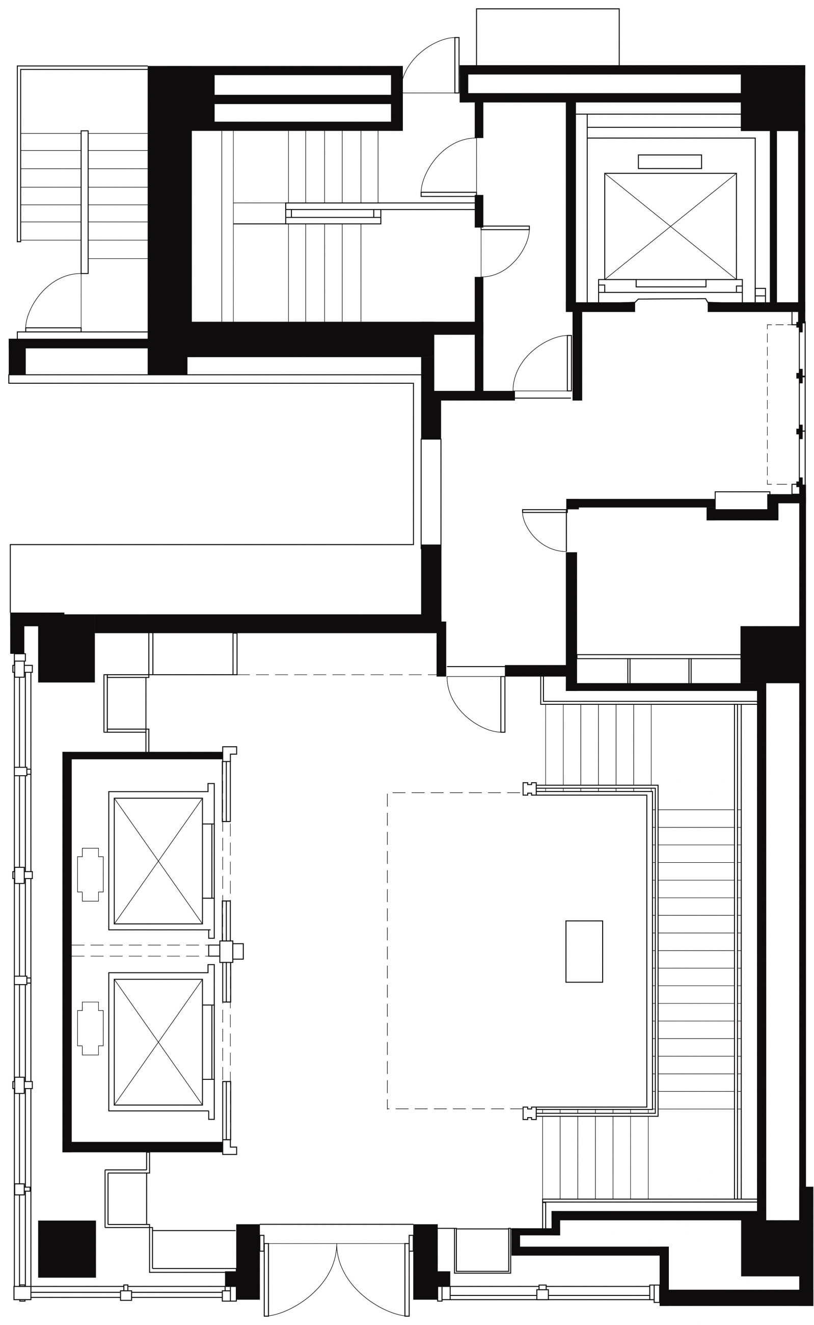 Abercrombie & Fitch Ginza - Tokyo - Ground Floor Plan - Selldorf Architects