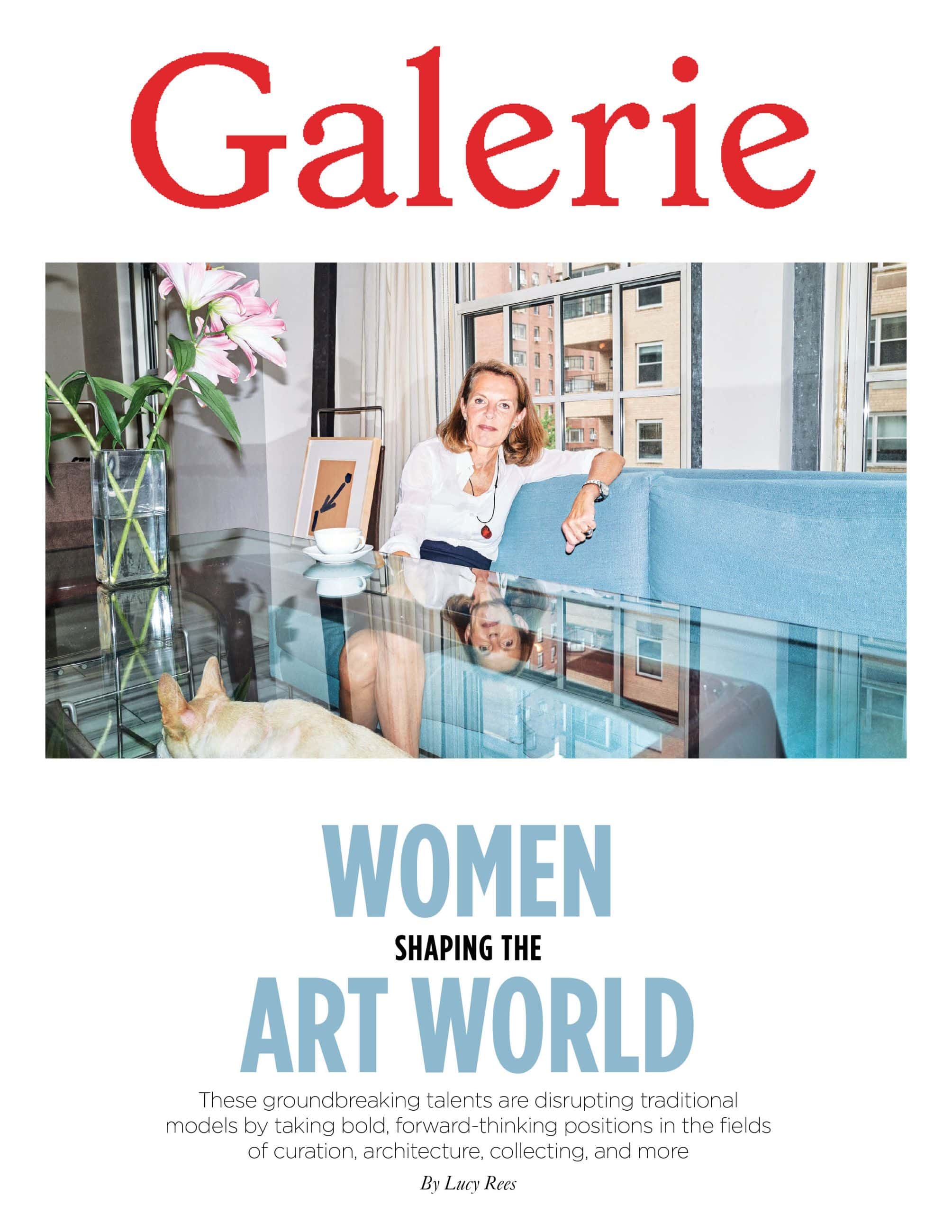 Lucy Rees for Galerie Magazine