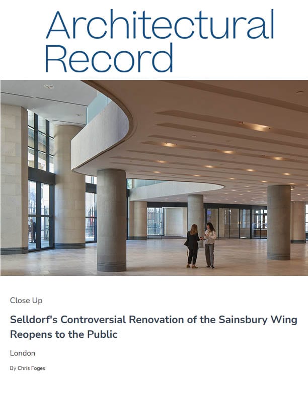 national gallery architectural record press