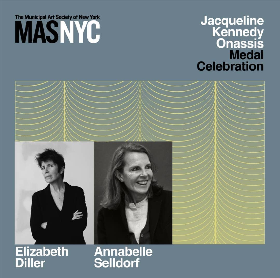 Jaqueline kennedy onassis medal Municipal Art Society