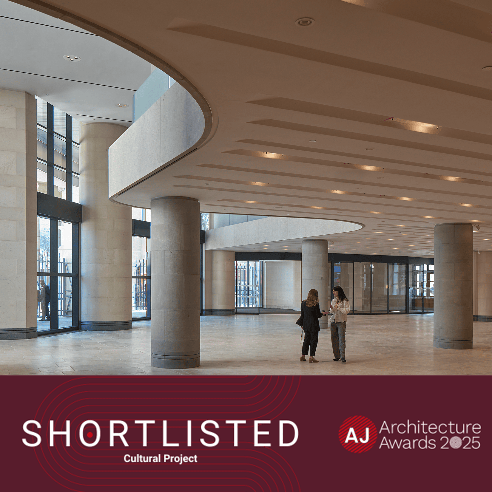 national gallery aj shortlist aj architecture award shortlist 2025