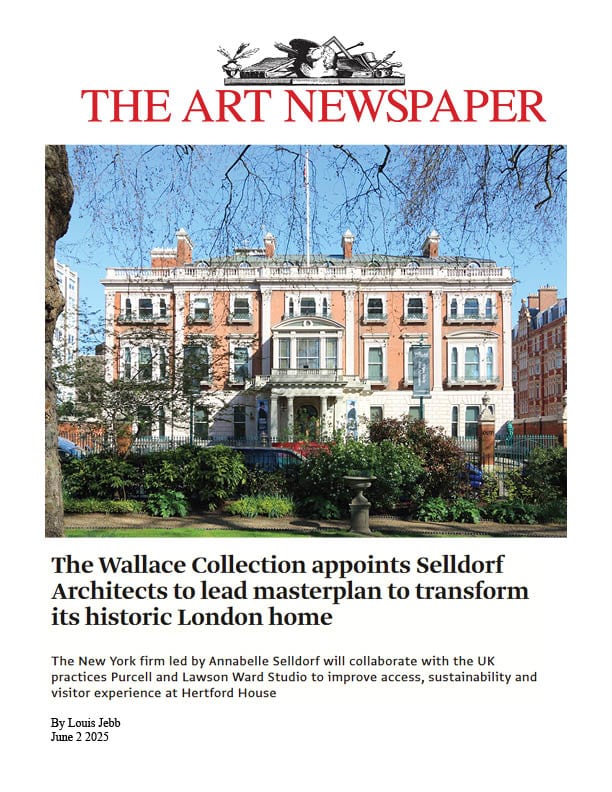 the art newspaper wallce collection selldor architects