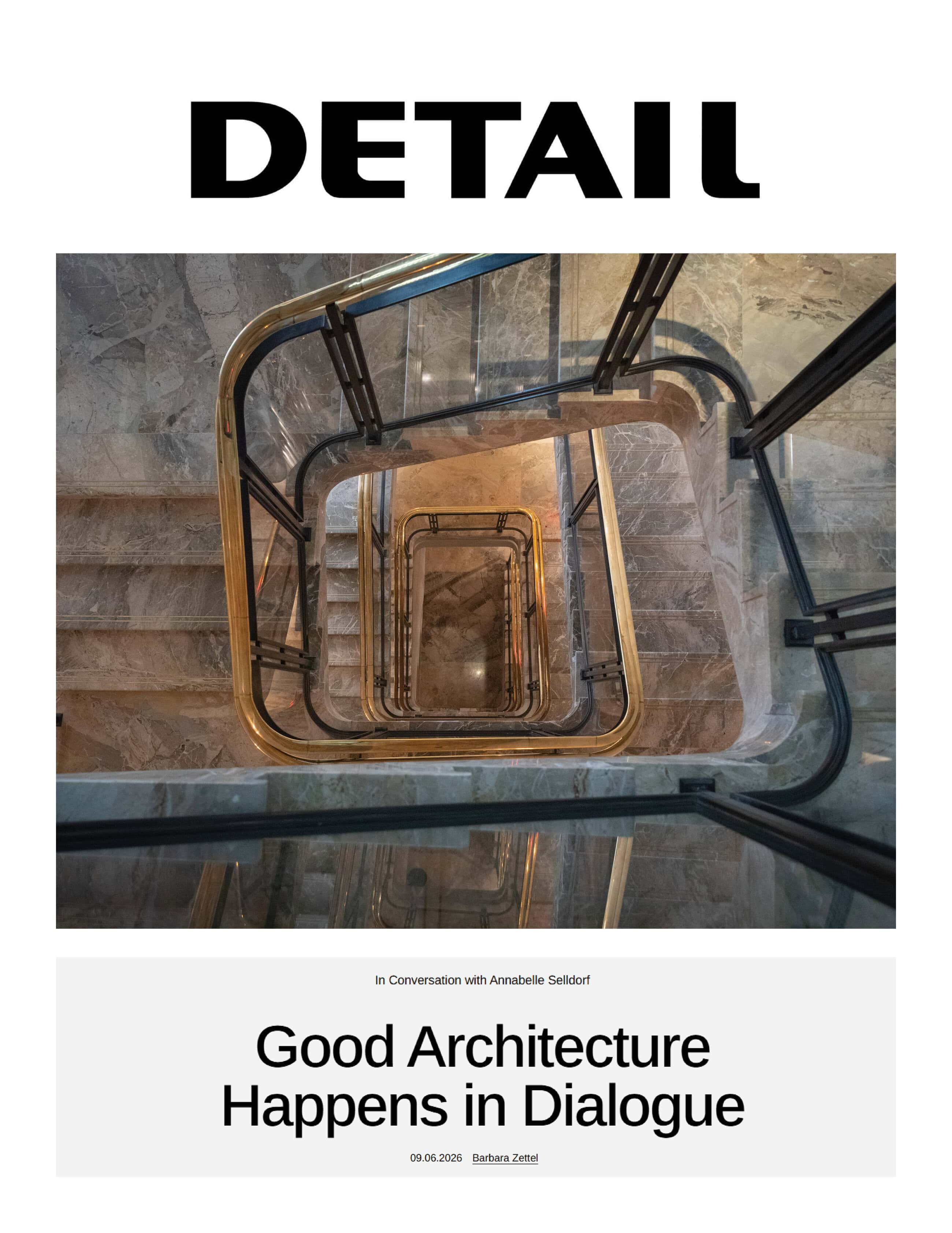 detail as profile june 2026 cover